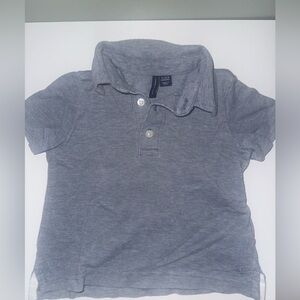 Janie and Jack Boys' Heather Blue Polo Shirt